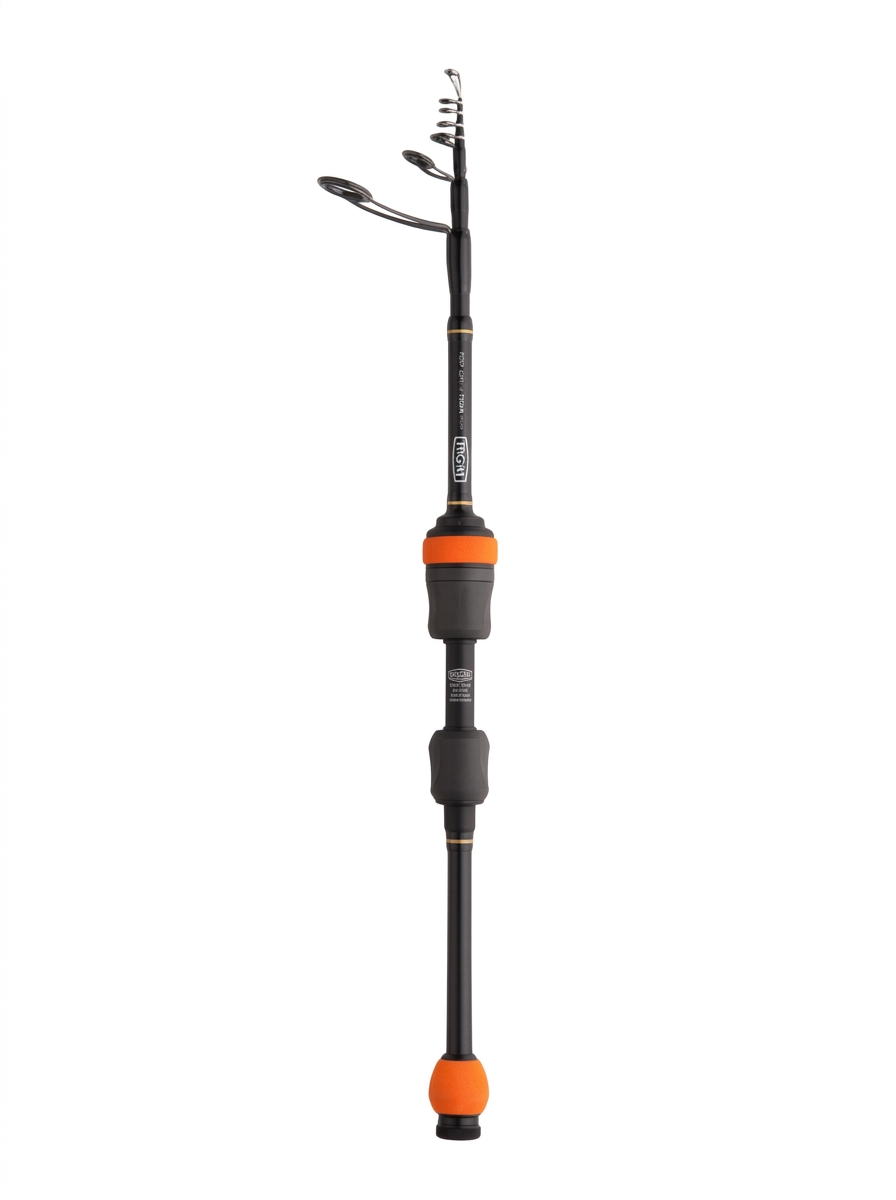 Спиннинг Rooster Gear Market SPEC. 2 CHUB 5,5 - 166см - тест от 0,4 до 3гр - черный / оранжевый