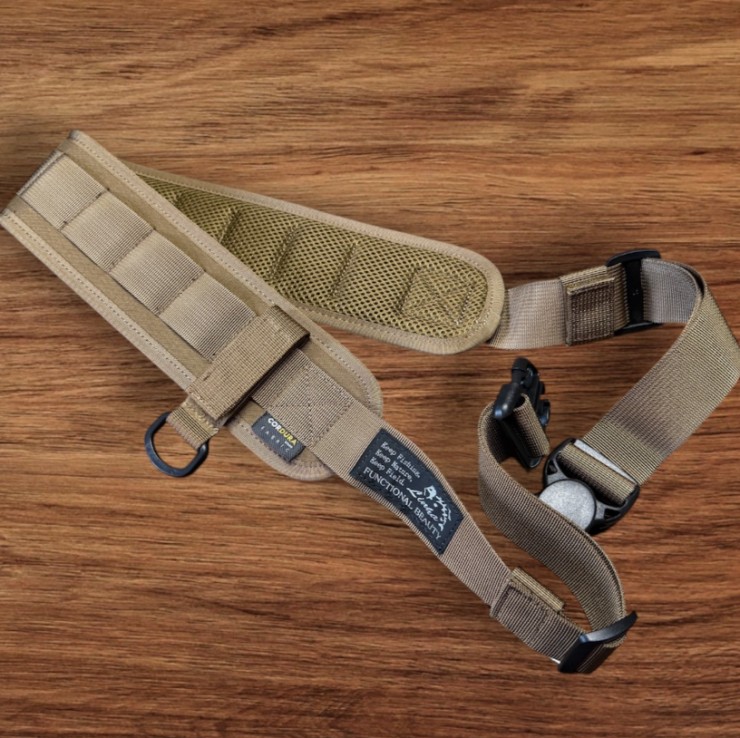 Пояс рыболовный Linha CL-17N Light Rod Belt II Khaki