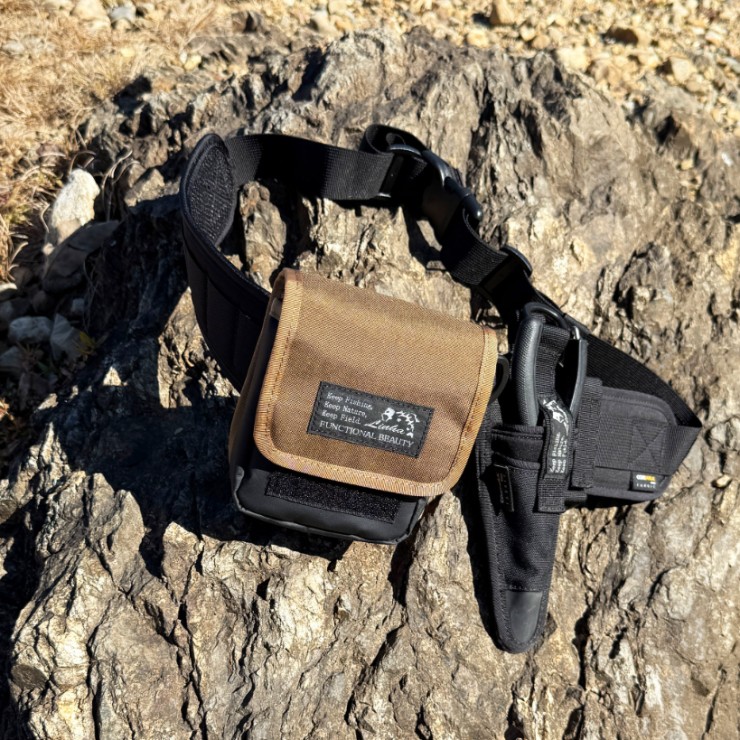 Пояс рыболовный Linha CL-17N Light Rod Belt II Khaki