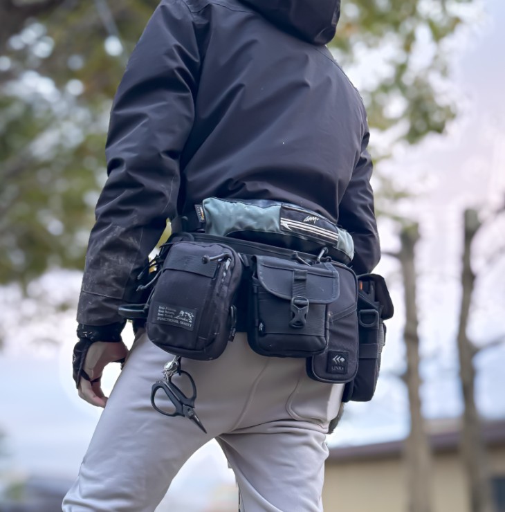 Пояс рыболовный Linha MSB-44 SYSTEM BASE BELT Khaki