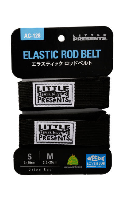 Стяжки для удилища Little Presents AC-128 Elastic Rod Belt Black