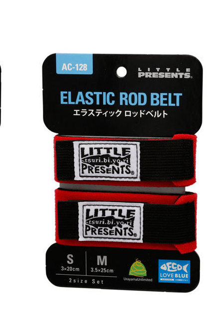 Стяжки для удилища Little Presents AC-128 Elastic Rod Belt Red