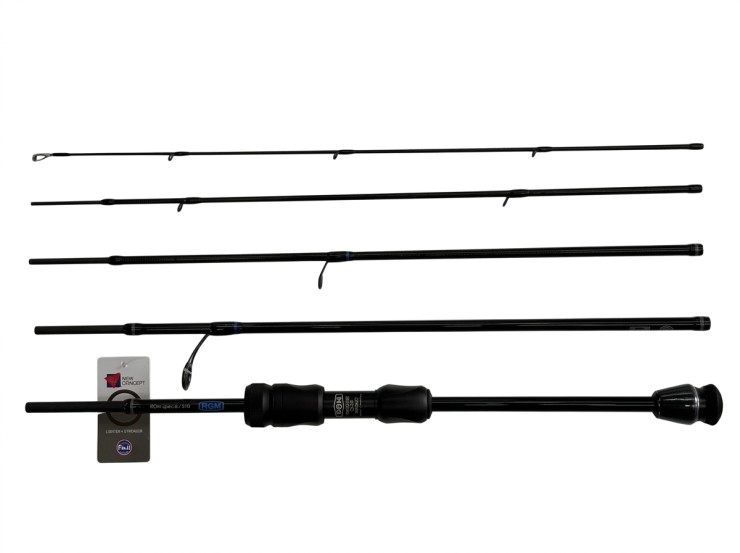 Спиннинг Rooster Gear Market SPEC. 6 510 - 178см - тест от 1,5 до 4гр - черный