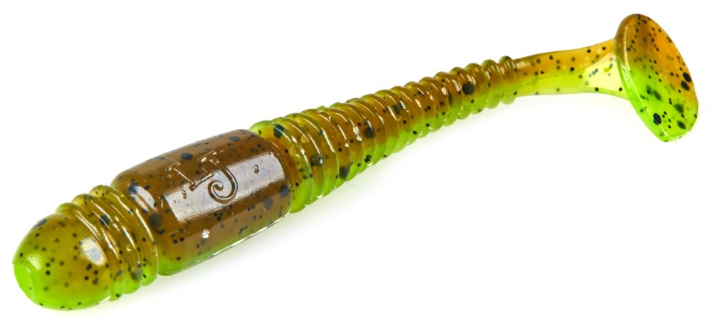 Силиконовая приманка Lucky John Pro Series Tioga 2,9in - 74мм - Z15