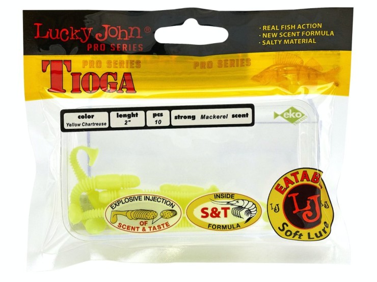 Силиконовая приманка Lucky John Pro Series Tioga 2in - 50мм - S88