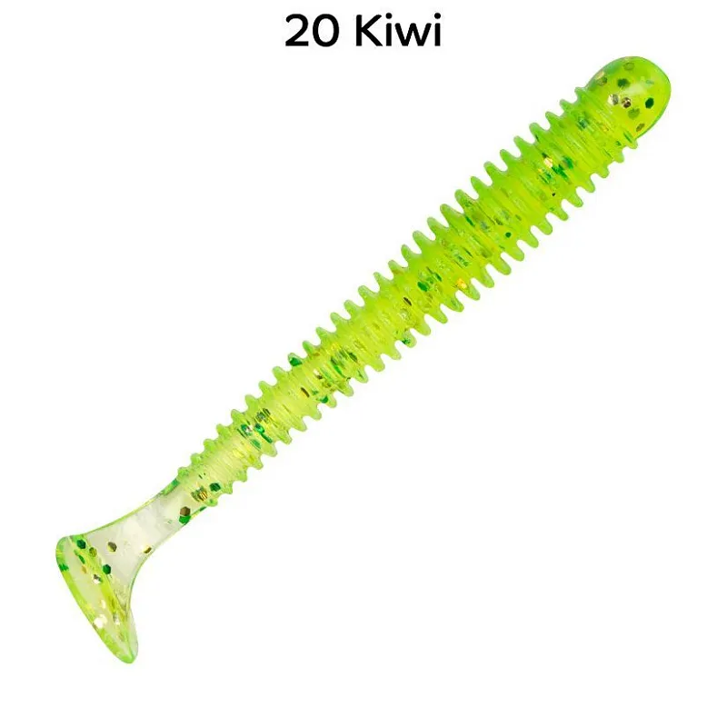 Силиконовая приманка CF Vibro worm 2in - 50мм - 20 kiwi