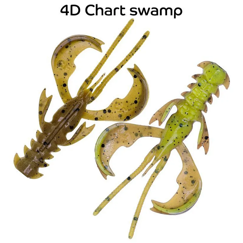 Силиконовая приманка CF Nimble плавающие 2in - 50мм - 4d chart swamp