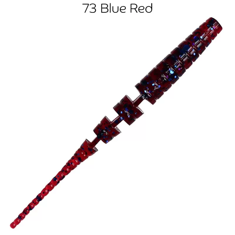 Силиконовая приманка CF Polaris 2in - 55мм - 73 blue red