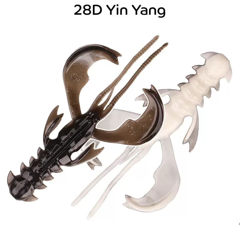 Силиконовая приманка CF Nimble 1,6in - 40мм - 28D Yin Yang