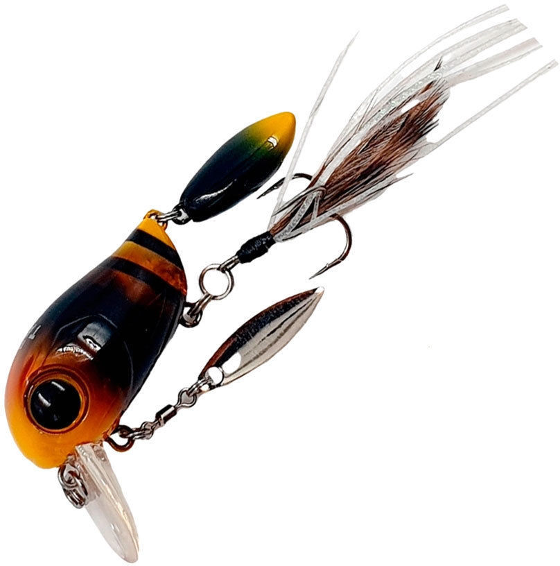 Воблер Jackall Micro Tappy 54F - SSR - 54мм - 4,8гр - dokunashi suzumebachi