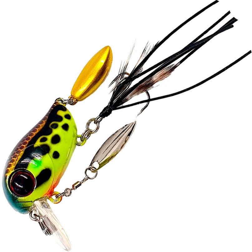 Воблер Jackall Micro Tappy 54F - SSR - 54мм - 4,8гр - Doku Gaeru