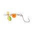 Вращающаяся блесна Rooster Gear Market Chub RORO Green Orange 1,4гр - Green Orange