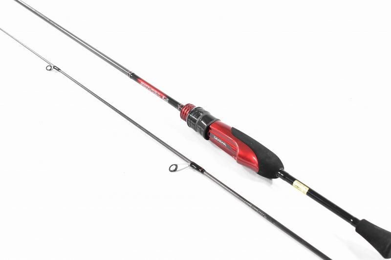 Спиннинг Daiwa Aji Mebaru X 74UL-S - 223см - тест от 0,3 до 5гр - черный
