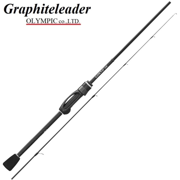 Спиннинг Graphiteleader Corto UX черный 6102L-HS - 208см - тест от 0,5 до 5гр - черный