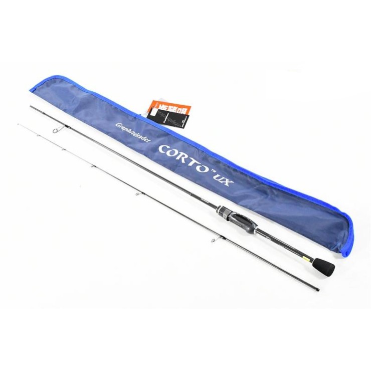 Спиннинг Graphiteleader Corto UX черный 6102L-HS - 208см - тест от 0,5 до 5гр - черный