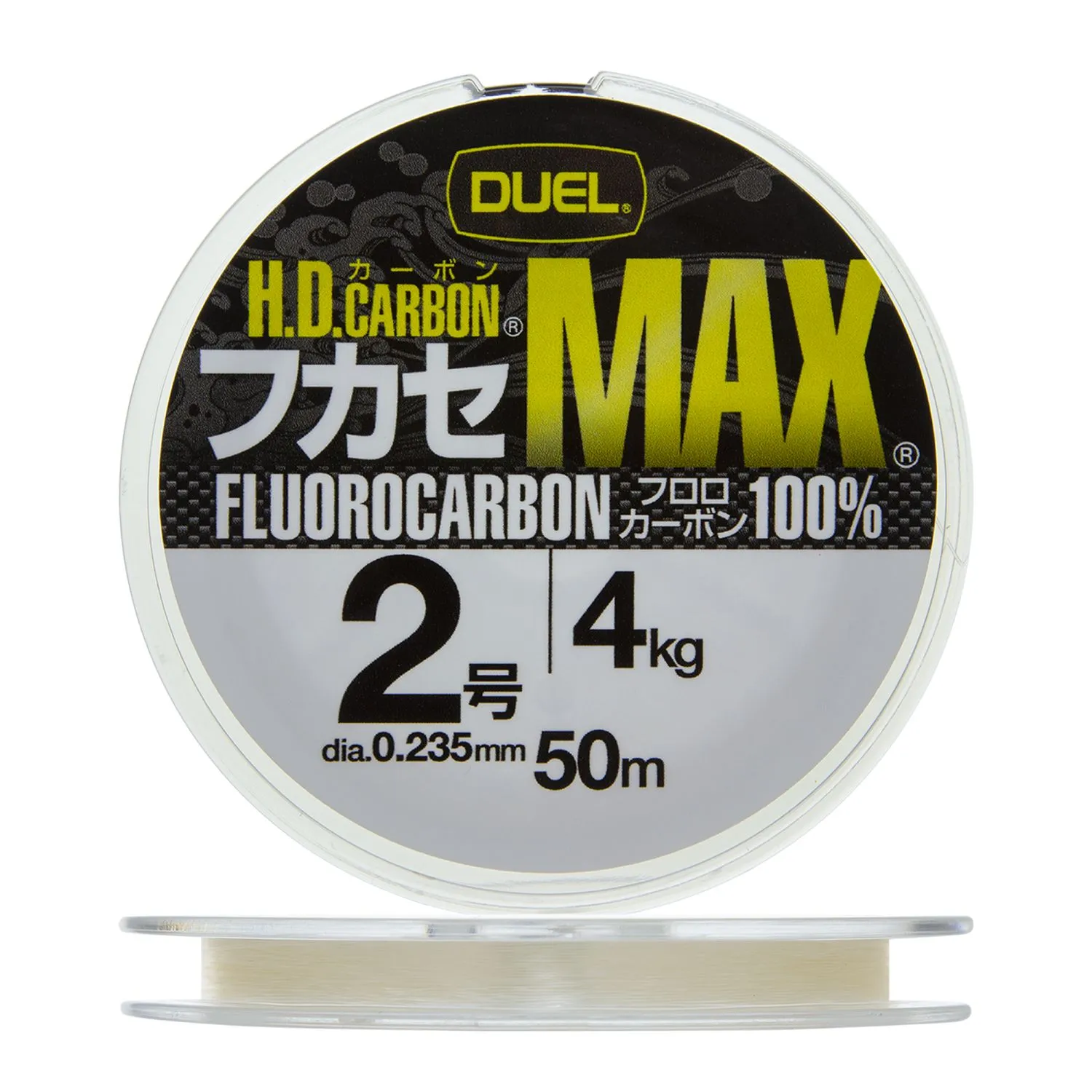 Шок-лидер Duel H.D. Carbon Max Fluorocarbon 100% #2 - 0,235мм - 50м