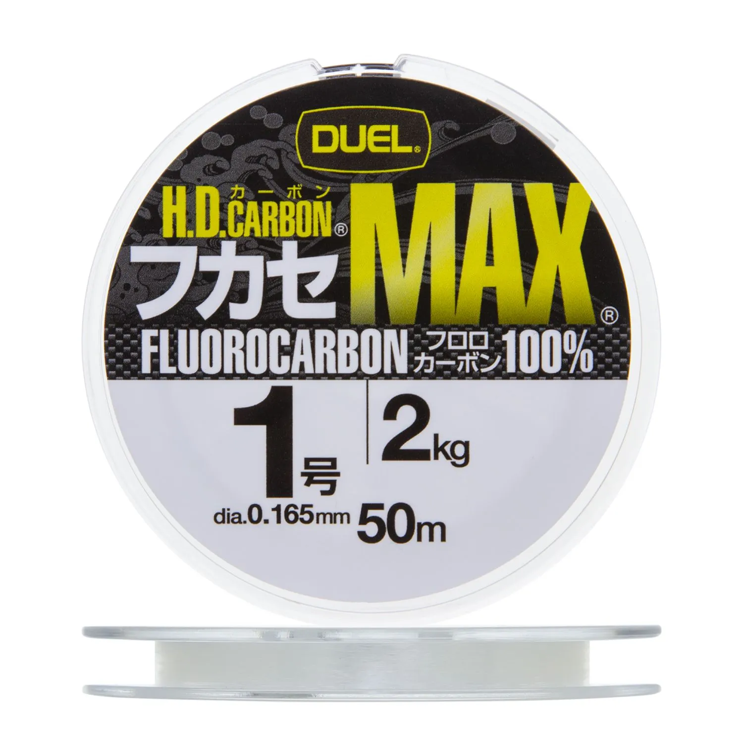 Шок-лидер Duel H.D. Carbon Max Fluorocarbon 100% #1 - 0,165мм - 50м