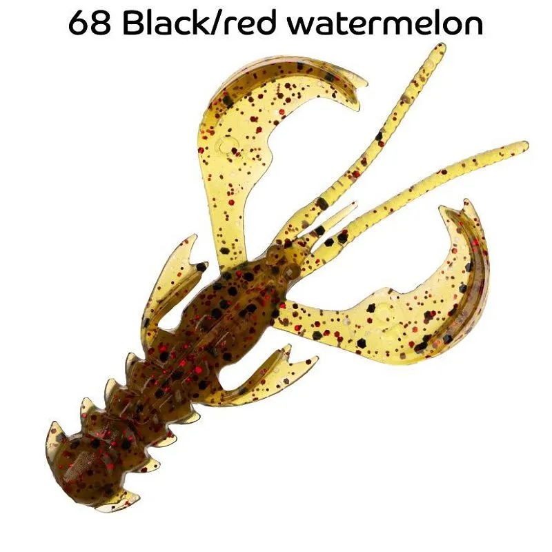 Силиконовая приманка CF Nimble 2,5in - 63мм - 68 black/red watermelon