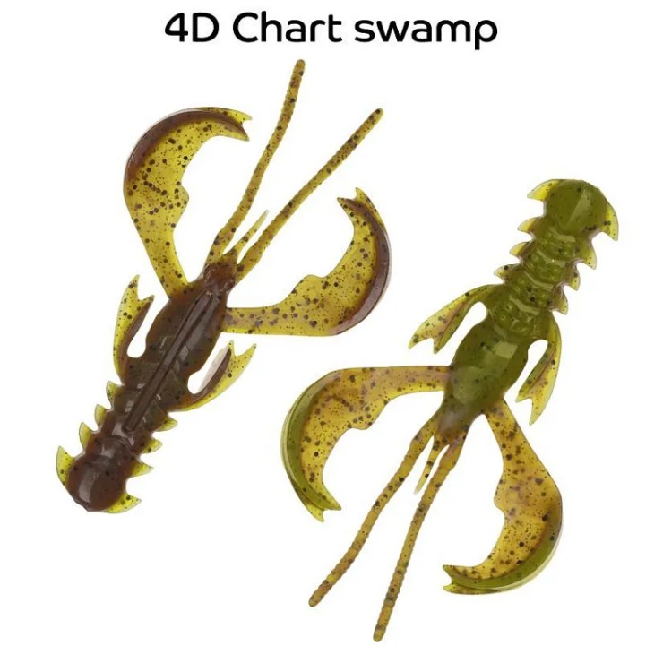 Силиконовая приманка CF Nimble 2,5in - 63мм - 4d chart swamp
