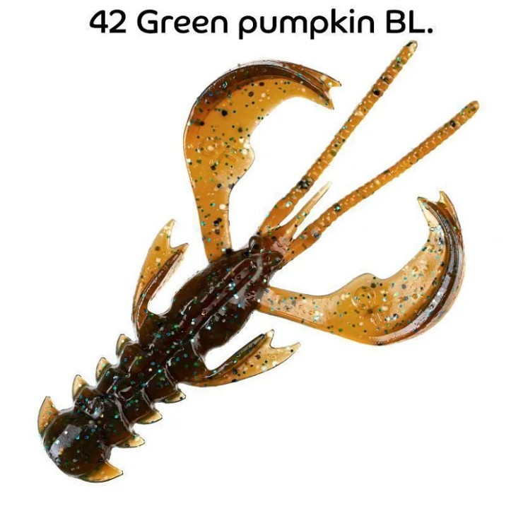 Силиконовая приманка CF Nimble 2,5in - 63мм - 42 green pumpkin bl.