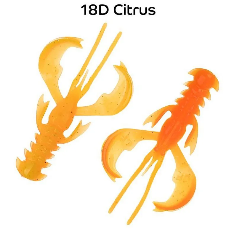 Силиконовая приманка CF Nimble 2,5in - 63мм - 18D Citrus