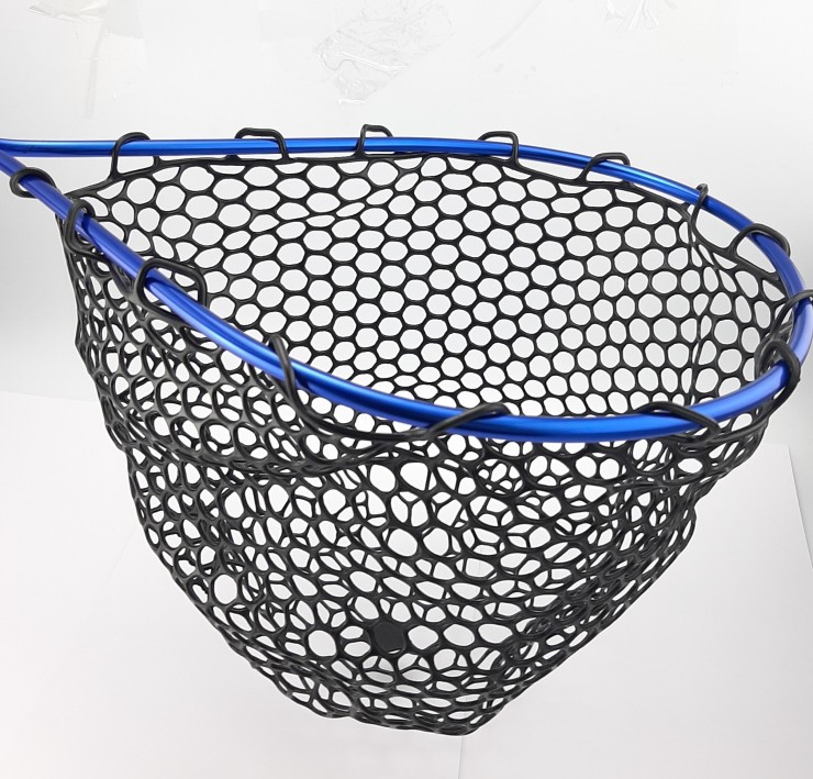 Подсачек Yamakeshi Rubber Blue/Black 52см - Blue/Black