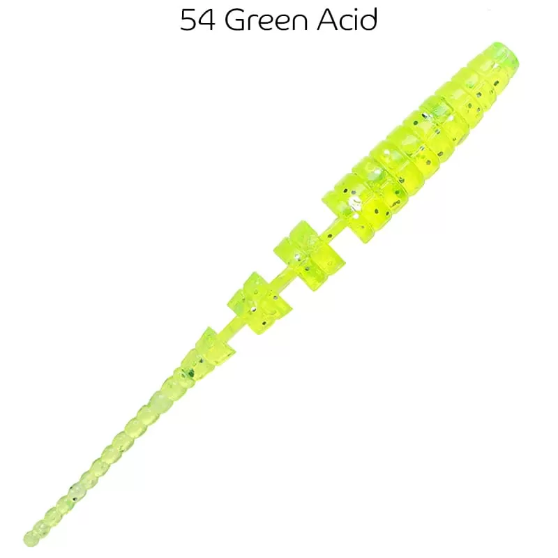 Силиконовая приманка CF Polaris 2in - 55мм - 54 Green Acid