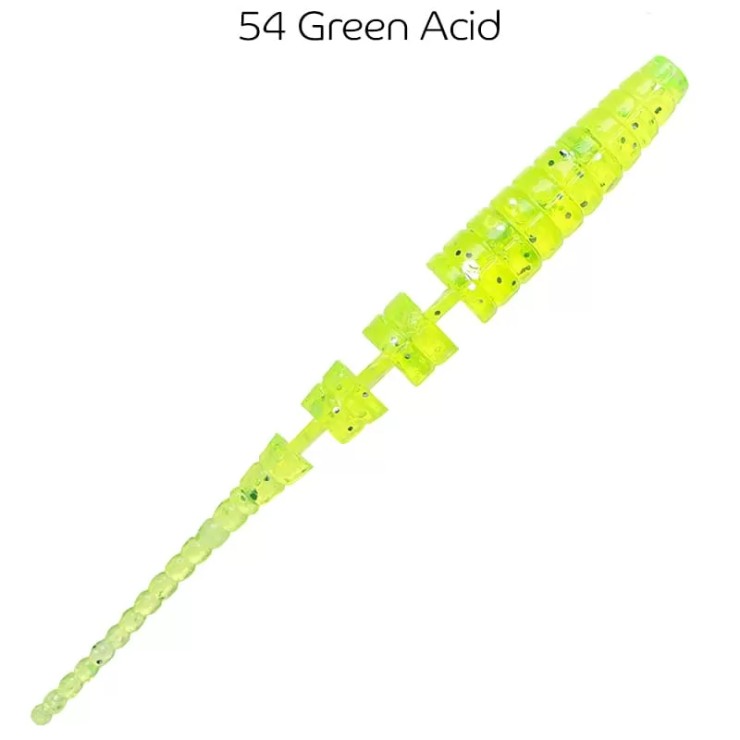 Силиконовая приманка CF Polaris 2in - 55мм - 54 Green Acid
