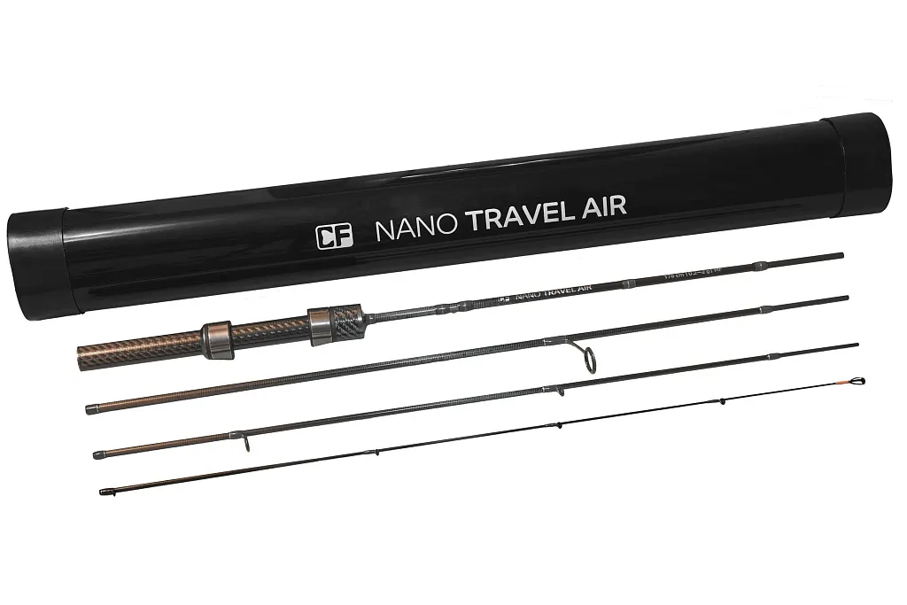 Спиннинг CF Nano Travel Air - 176см - тест от 0,3 до 2гр - черный