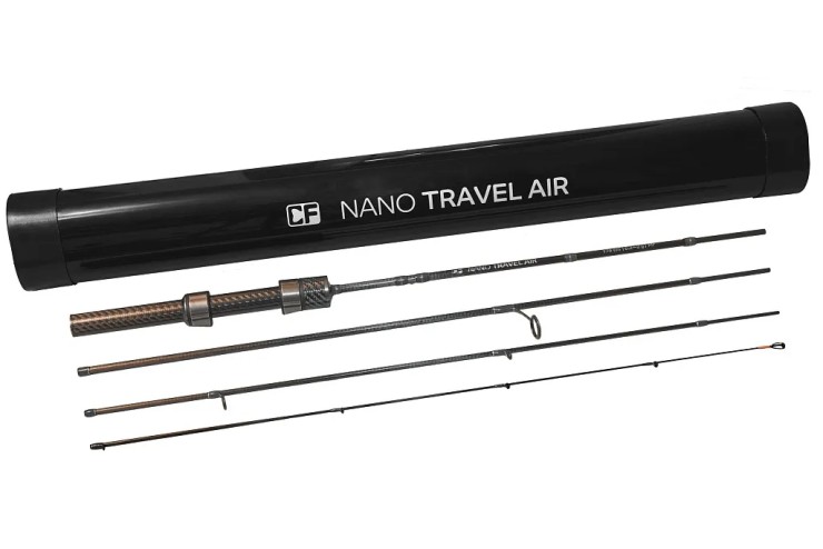 Спиннинг CF Nano Travel Air - 176см - тест от 0,3 до 2гр - черный
