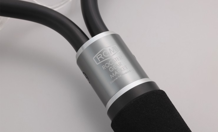 Подсачек Rooster Gear Market Landing Net Rubber черный / серебристый 67см - черный / серебристый