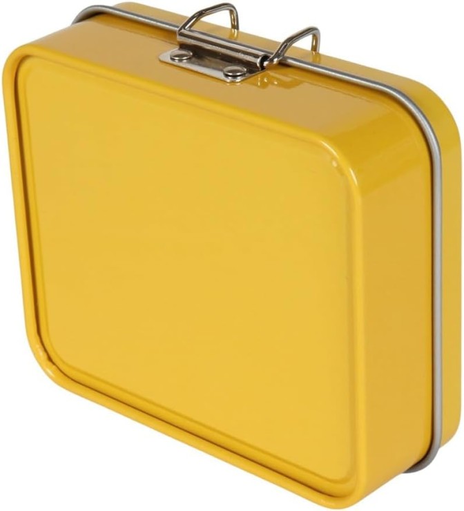 Коробка Rooster Gear Market TIN Case 98*85*34 - Mustard
