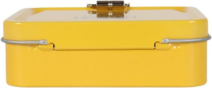 Коробка Rooster Gear Market TIN Case 98*85*34 - Mustard