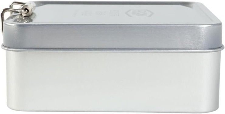 Коробка Rooster Gear Market TIN Case Square silver 107*111*45 - silver