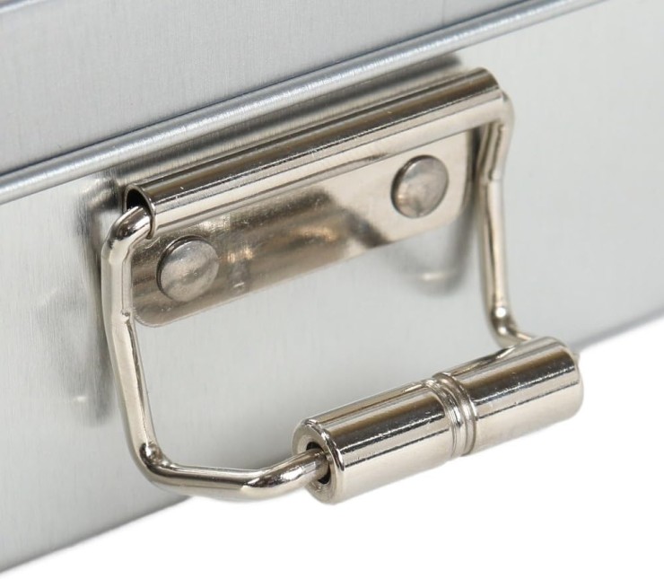 Коробка Rooster Gear Market TIN Case Square silver 107*111*45 - silver