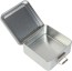 Коробка Rooster Gear Market TIN Case Square silver 107*111*45 - silver