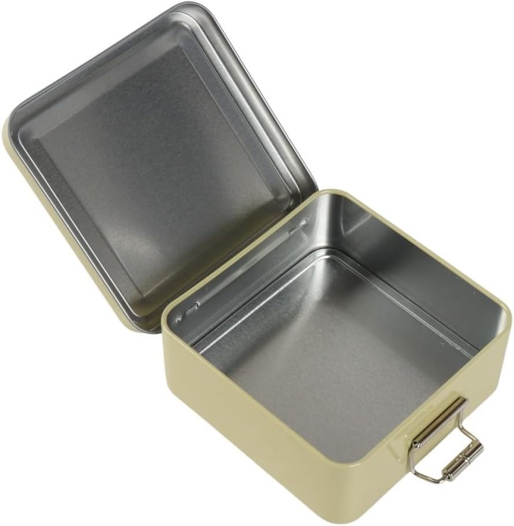 Коробка Rooster Gear Market TIN Case Square 107*111*45 - Sand