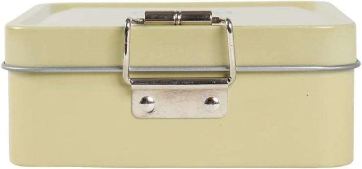 Коробка Rooster Gear Market TIN Case Square 107*111*45 - Sand