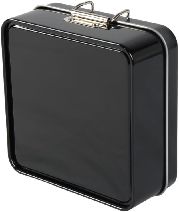 Коробка Rooster Gear Market TIN Case Square 107*111*45 - Black