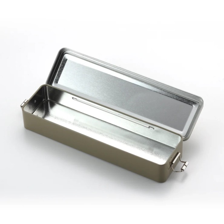 Коробка Rooster Gear Market TIN Case LB silver 248*69*42 - silver