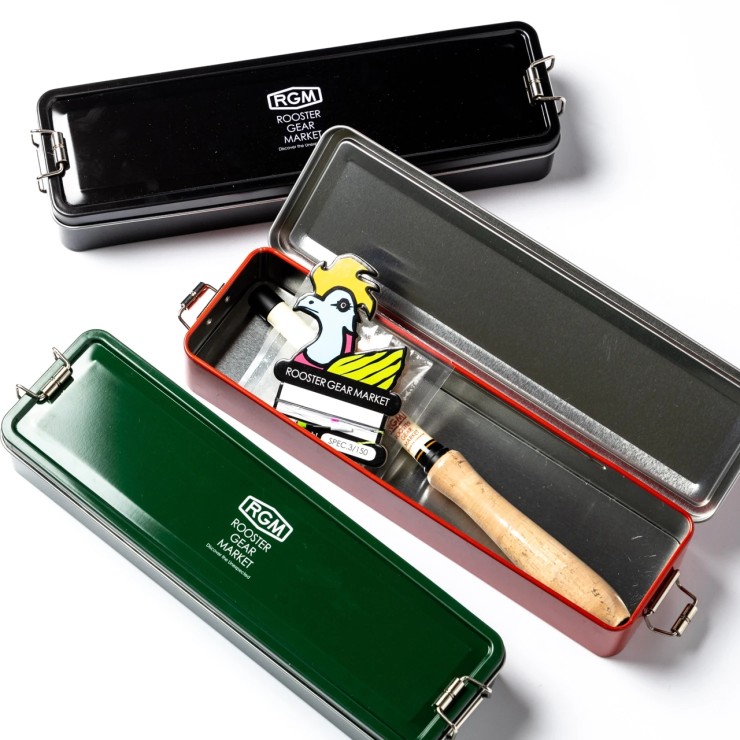 Коробка Rooster Gear Market TIN Case LB silver 248*69*42 - silver