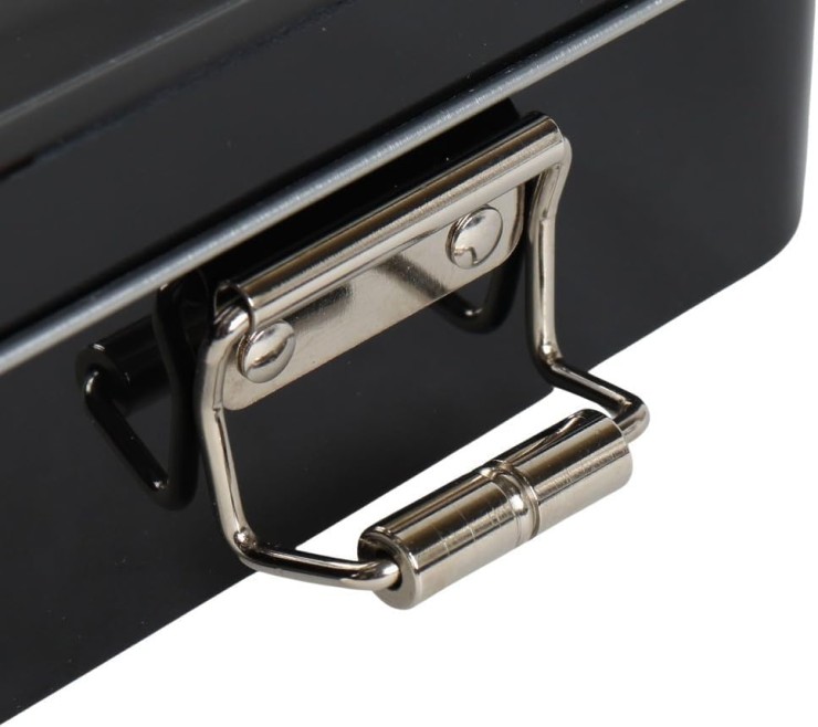 Коробка Rooster Gear Market TIN Case Grande Black 158*107*45 - Black