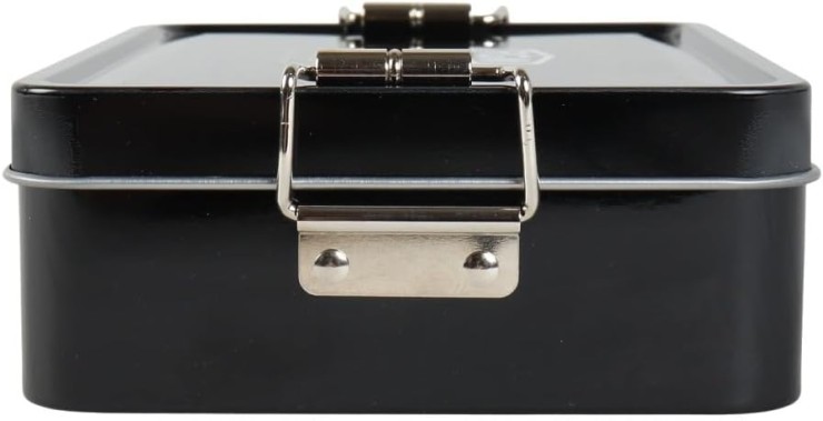 Коробка Rooster Gear Market TIN Case Grande Black 158*107*45 - Black