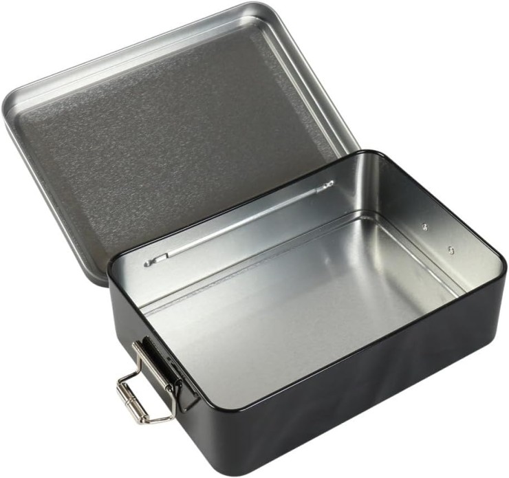 Коробка Rooster Gear Market TIN Case Grande Black 158*107*45 - Black