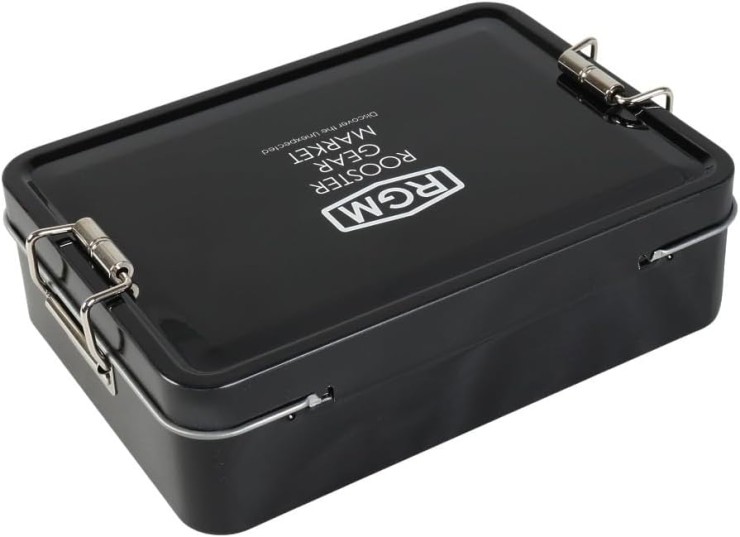 Коробка Rooster Gear Market TIN Case Grande Black 158*107*45 - Black