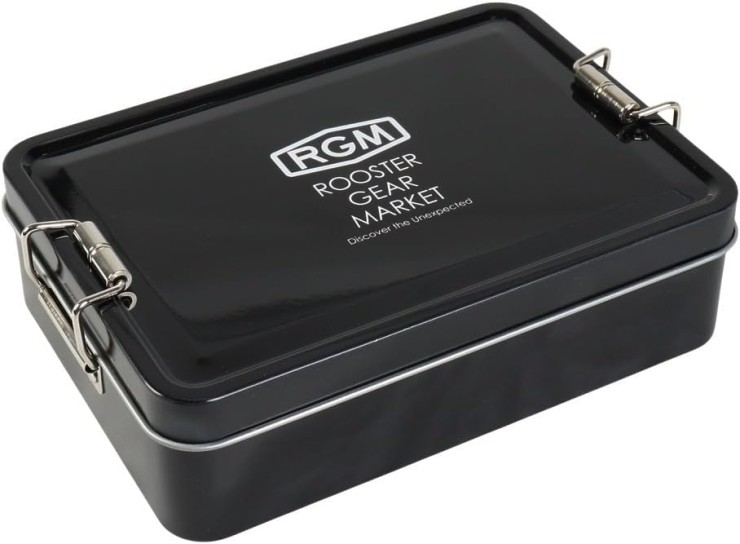 Коробка Rooster Gear Market TIN Case Grande Black 158*107*45 - Black
