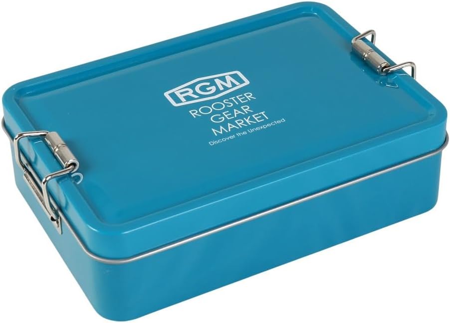Коробка Rooster Gear Market TIN Case Grande 158*107*45 - ocean