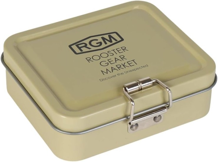 Коробка Rooster Gear Market TIN Case 98*85*34 - Sand