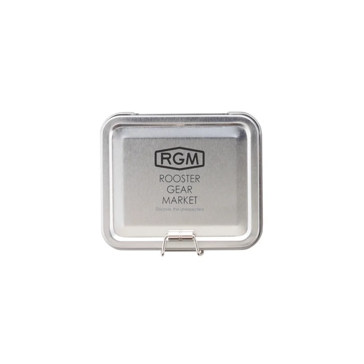 Коробка Rooster Gear Market TIN Case silver 98*85*34 - silver