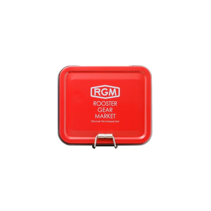 Коробка Rooster Gear Market TIN Case 98*85*34 - Red